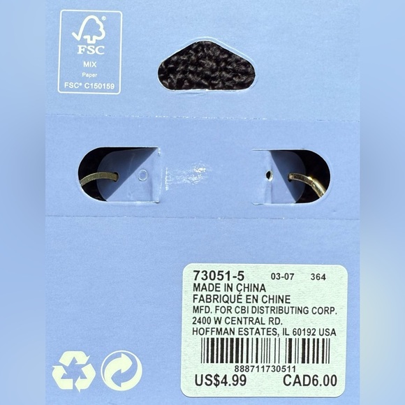 Claire's Rainbow Heart Charm Huggie Hoop Earrings - Picture 7 of 9